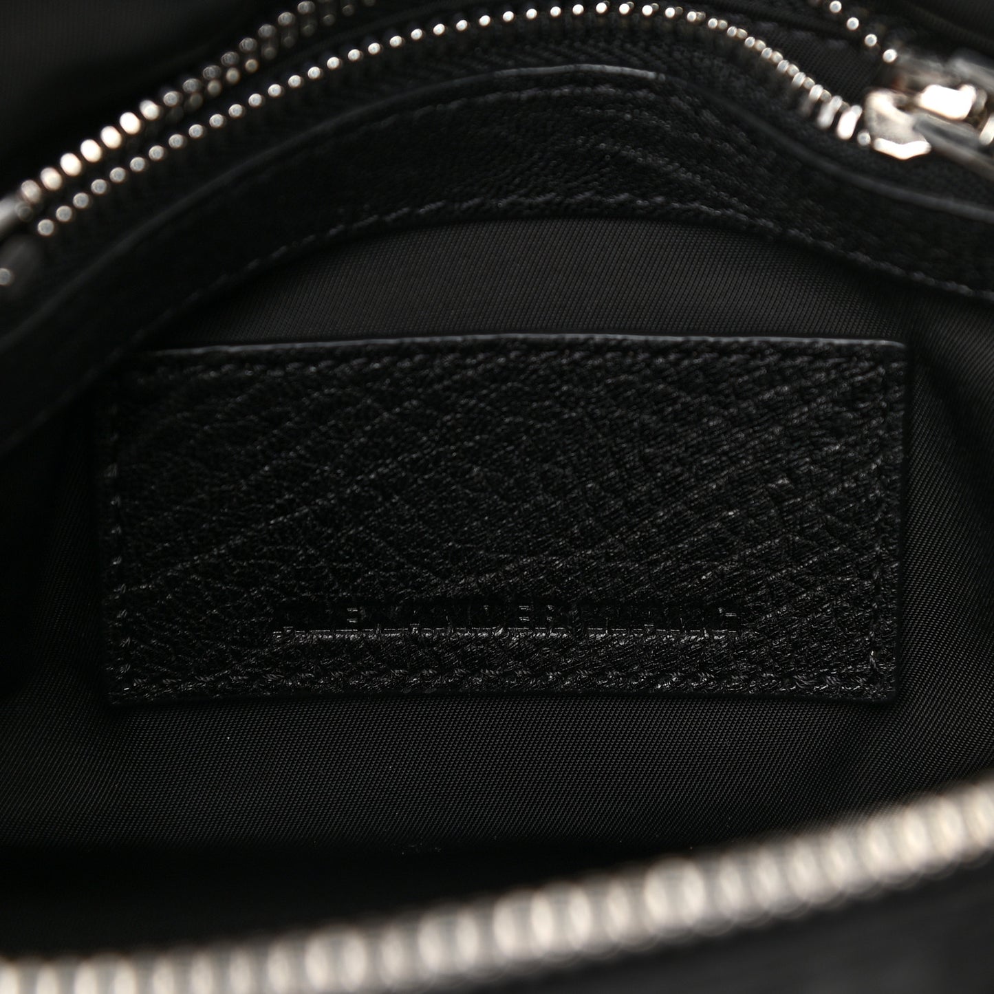 Pebbled Lambskin Mini Rockie Black Rhodium Hardware