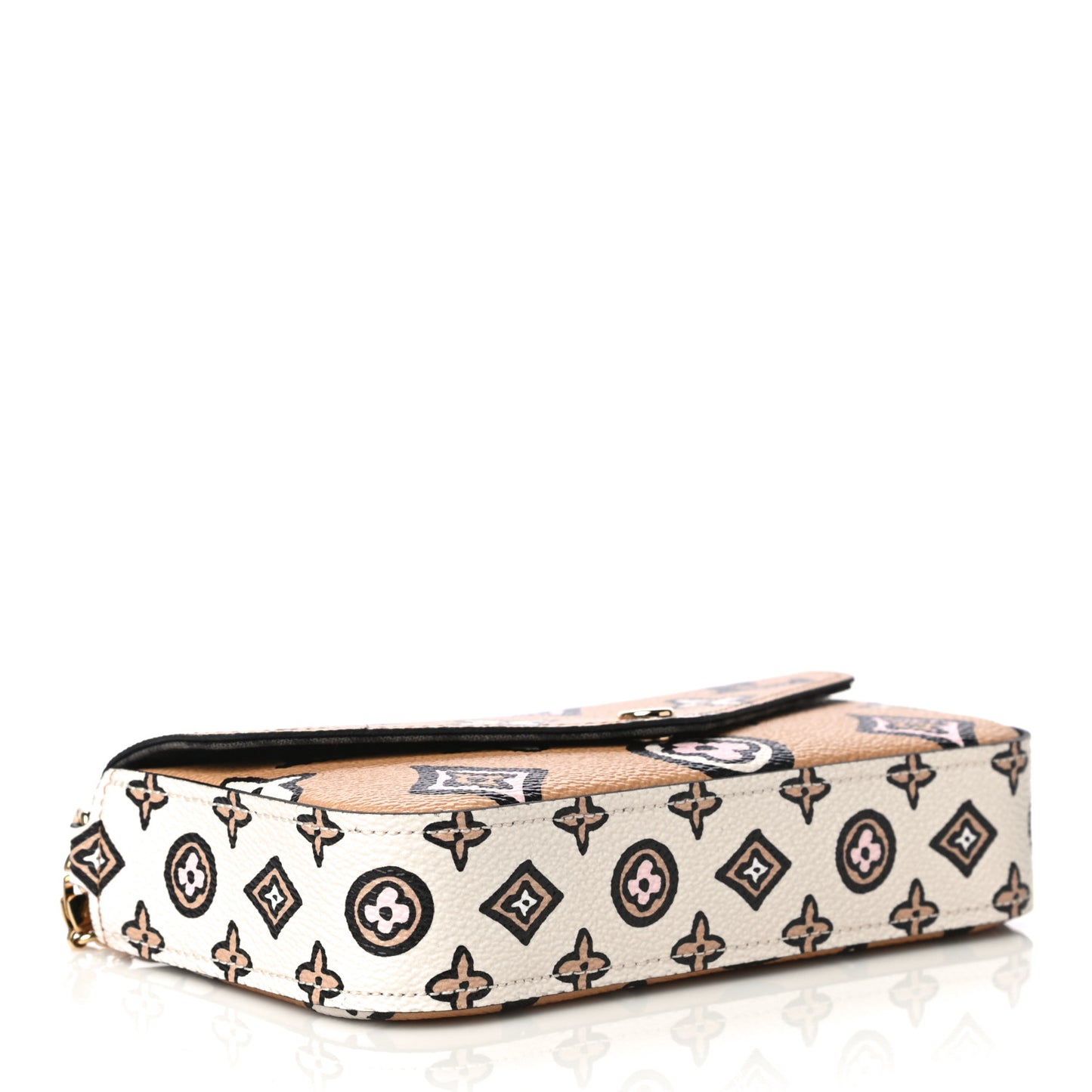 Monogram Wild At Heart Felicie Strap & Go Arizona Creme
