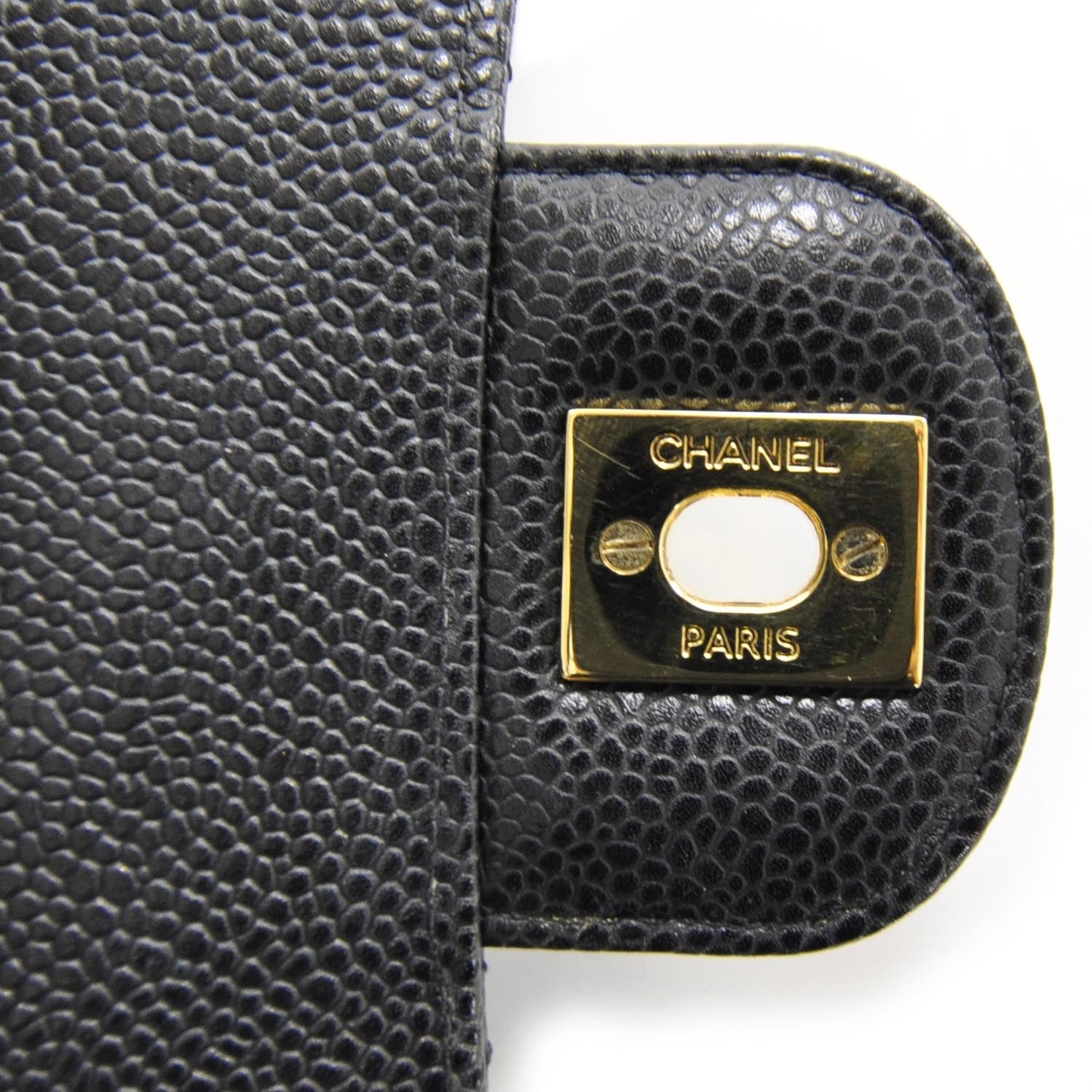 Chanel Caviar Quilted Mini Flap Black GHW 8 of 9