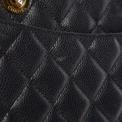 Chanel Caviar Quilted Grand Shopping Tote GST Black 8 of 13