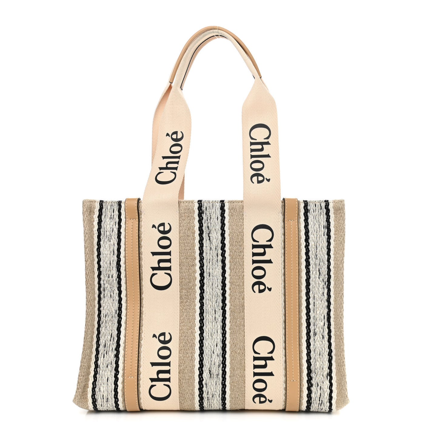 Knit Medium Woody Ribbon Tote Multicolor
