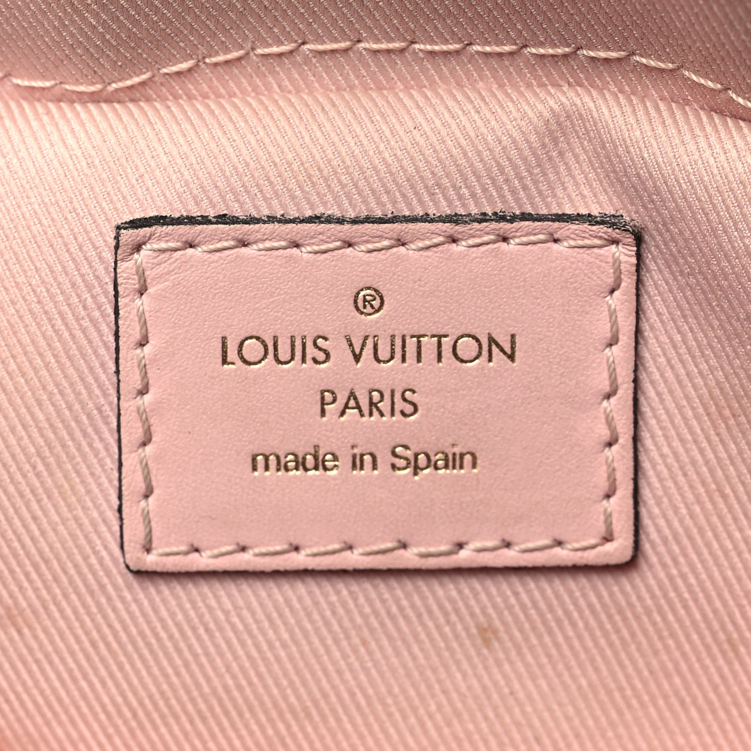 Louis Vuitton Damier Azur Saintonge Eau de Rose 6 of 12