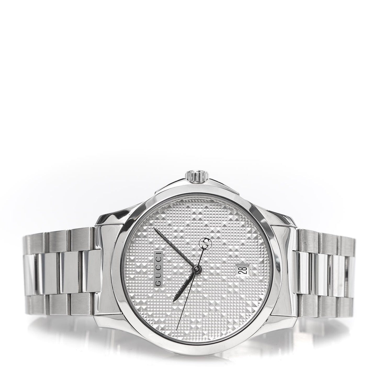 Stainless Steel 38mm G-Timeless Diamante Quartz Watch