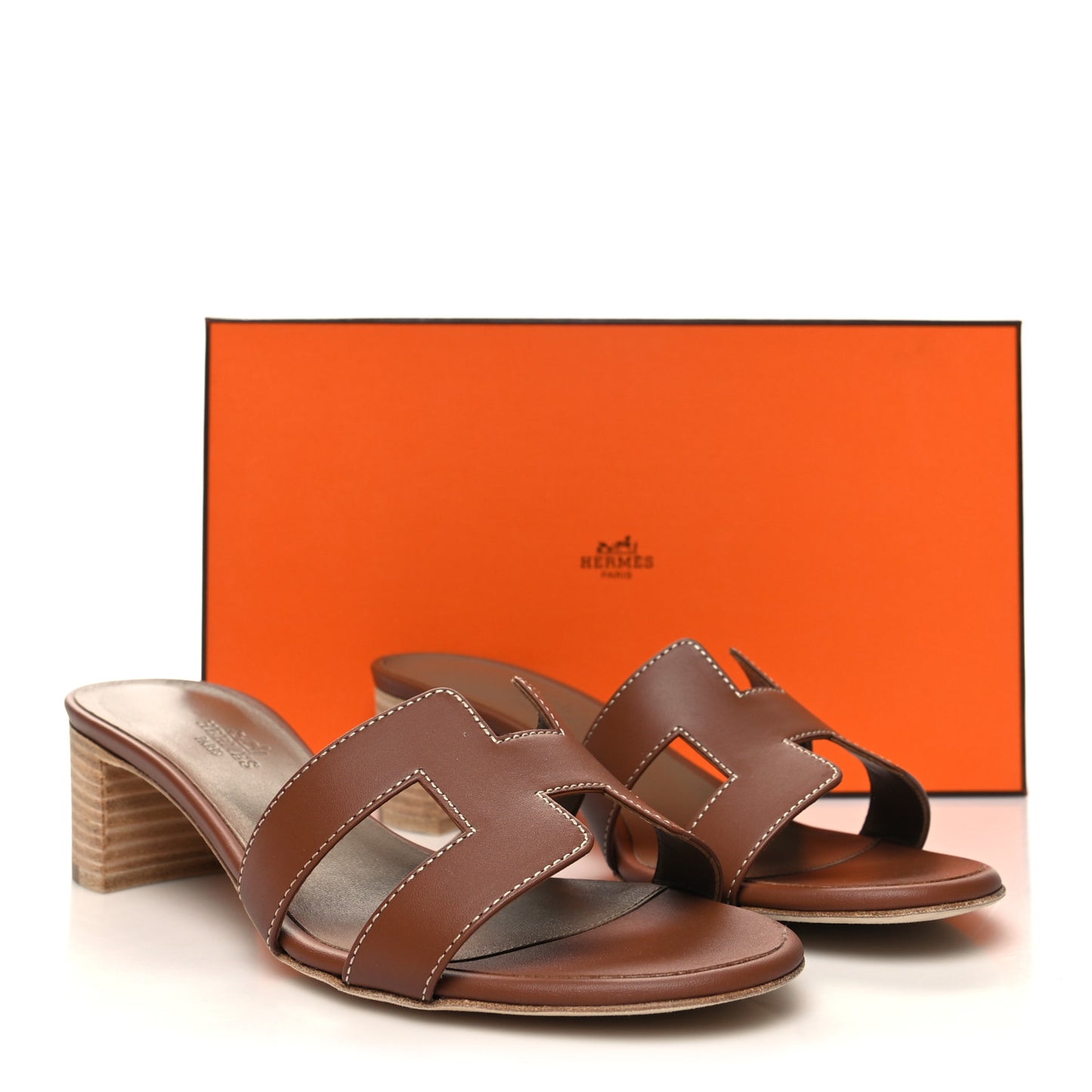 Calfskin Oasis Sandals 37.5 Gold
