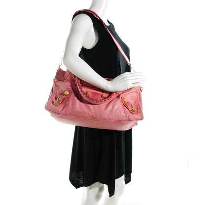 Balenciaga Agneau Giant 21 Gold Hardware Part Time Bubblegum 2 of 9