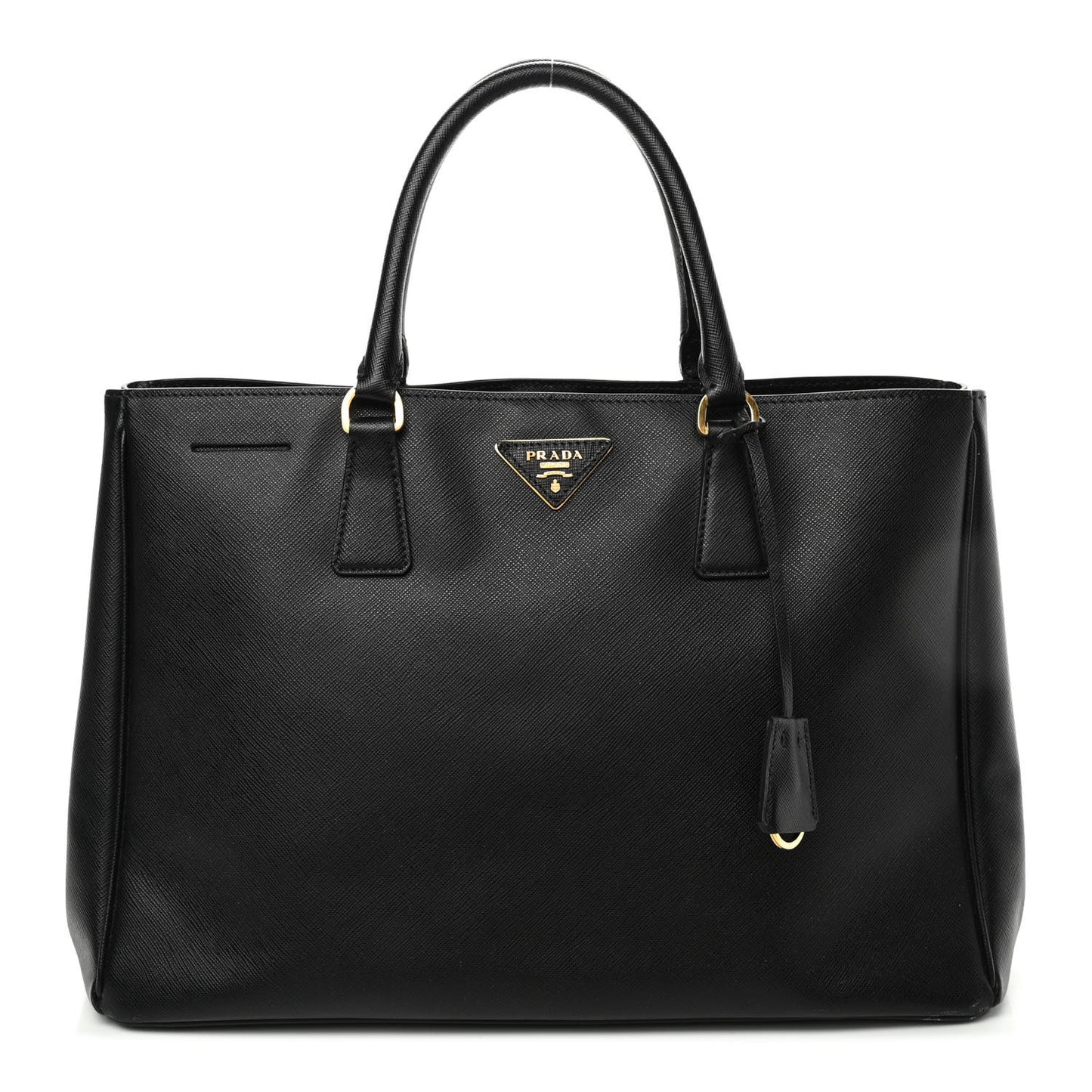 Saffiano Lux Large Tote Nero Black