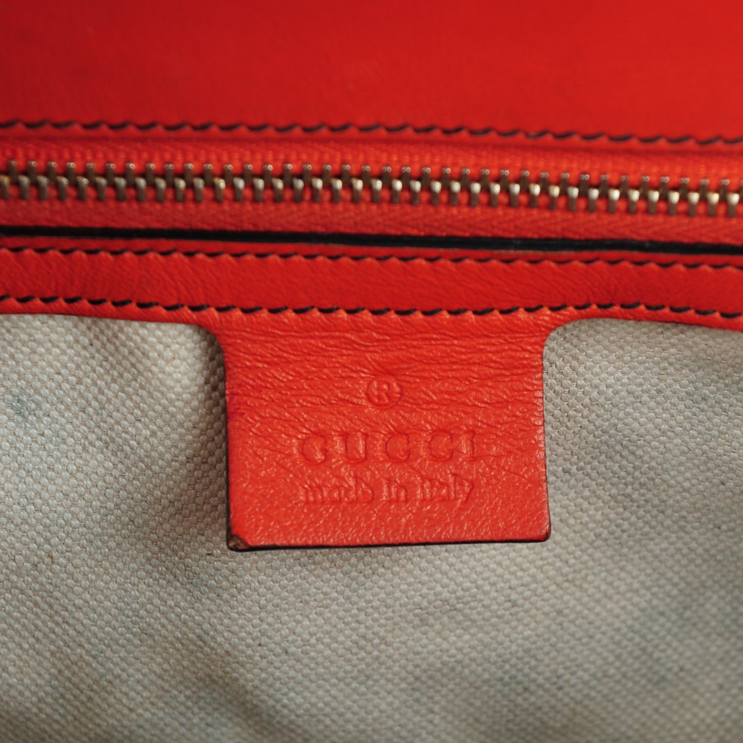 Guccissima Large Emily Chain Shoulder Bag Sun Orange