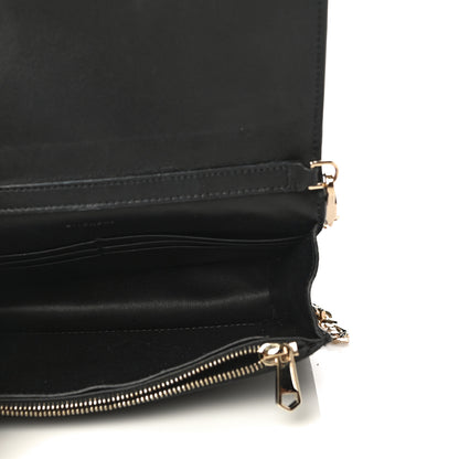 Givenchy Suede Calfskin Egyptian Print Mini Pandora Chain Wallet Multicolor 5 of 17