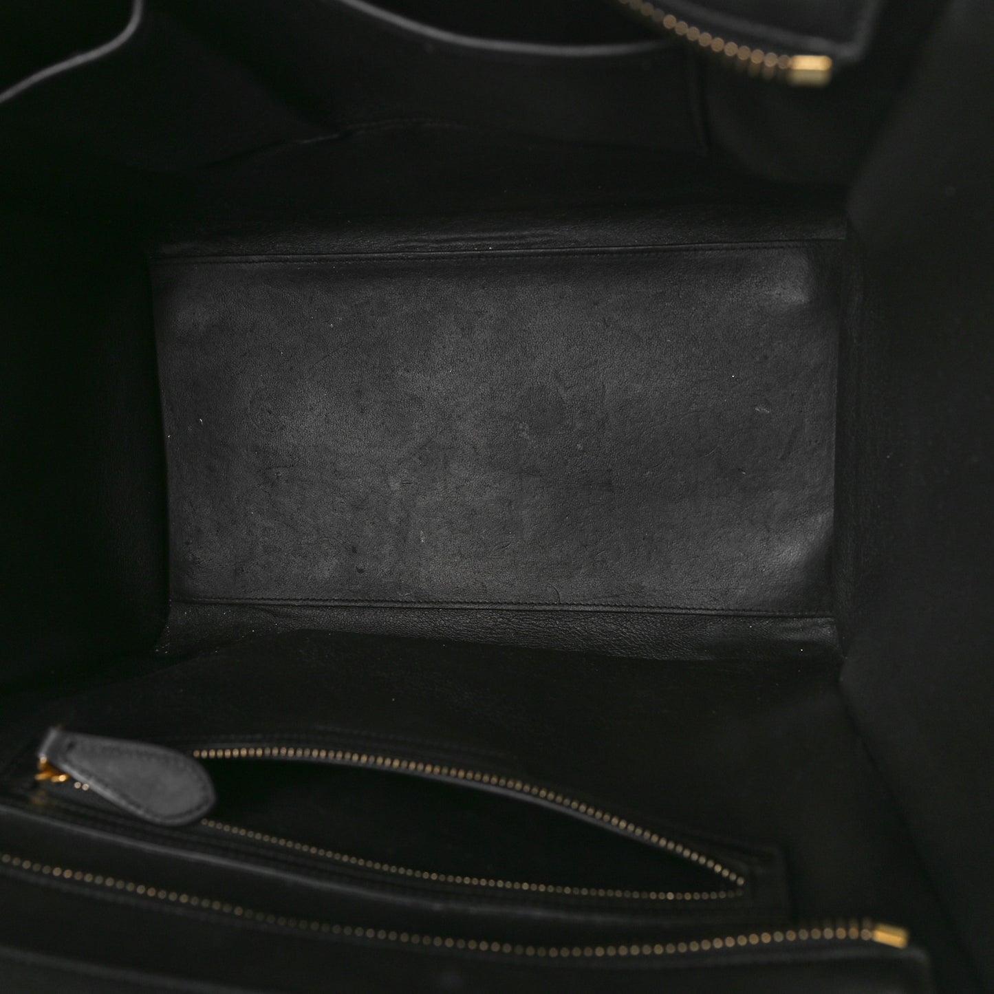 Smooth Calfskin Mini Luggage Black