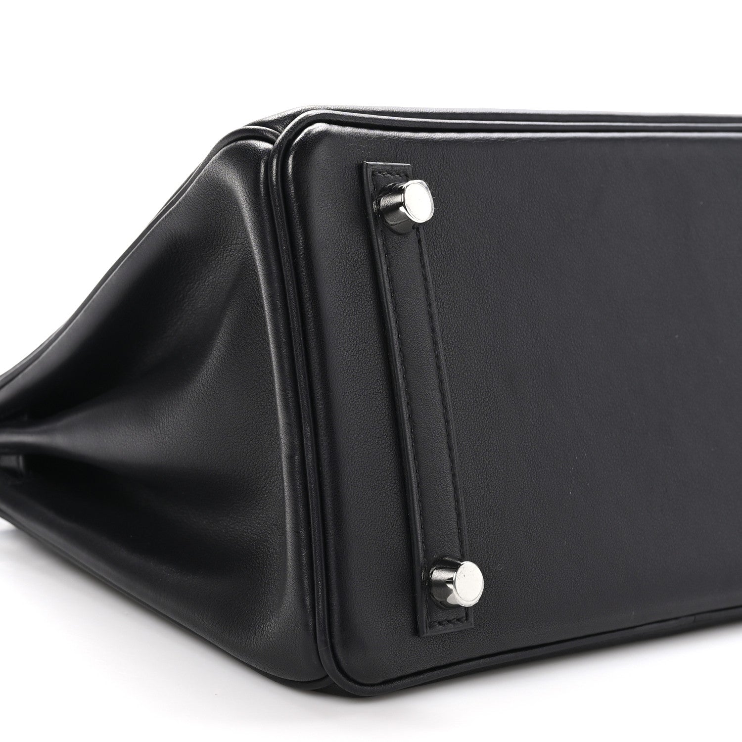 Hermes Veau Volupto Rock Birkin 25 Black 10 of 13