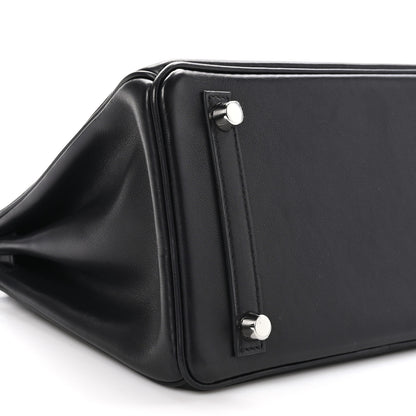 Hermes Veau Volupto Rock Birkin 25 Black 10 of 13