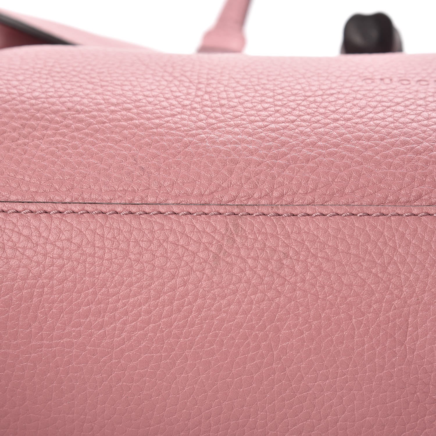 Gucci Cellarius Calfskin Medium Bamboo Daily Top Handle Bag Carmine Rose 8 of 10