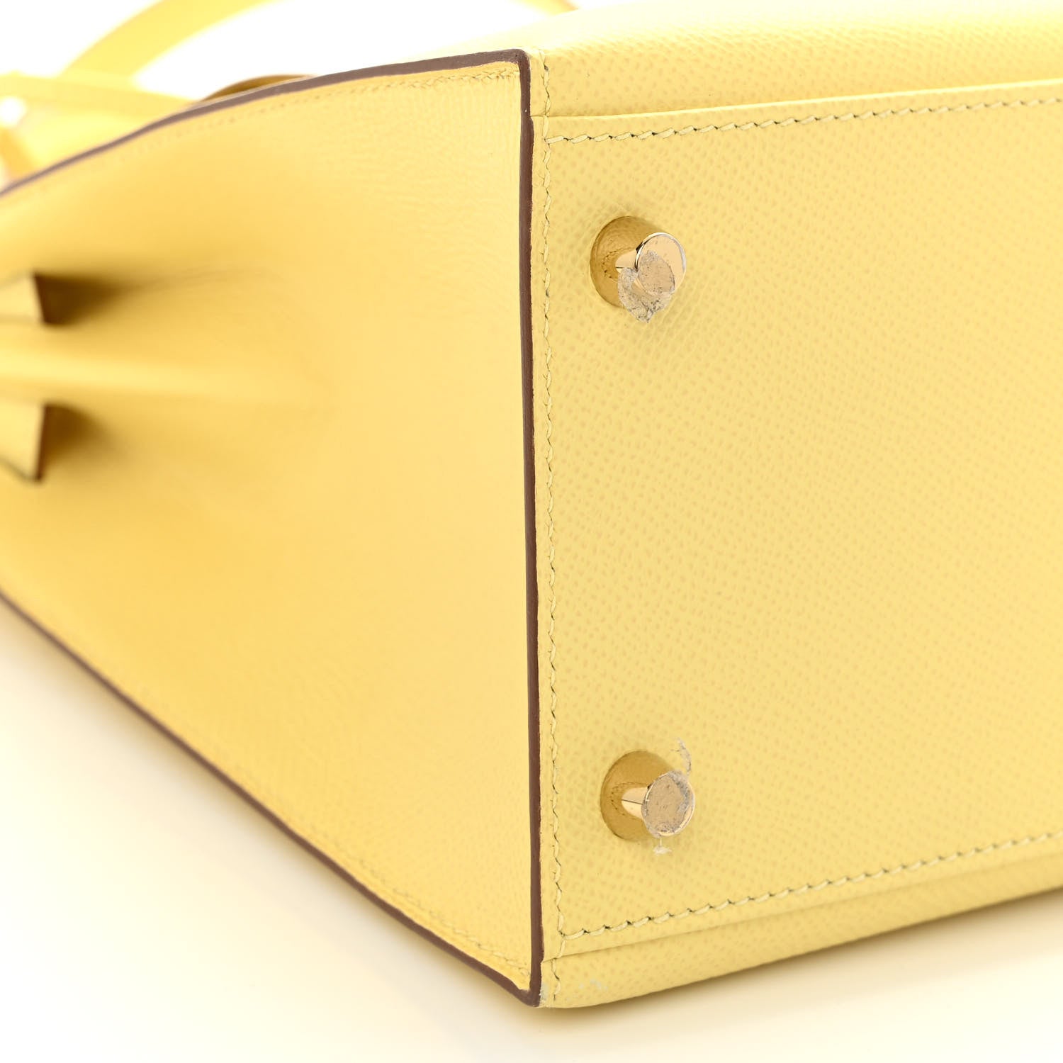 Hermes Epsom Kelly Sellier 28 Jaune Poussin 9 of 10