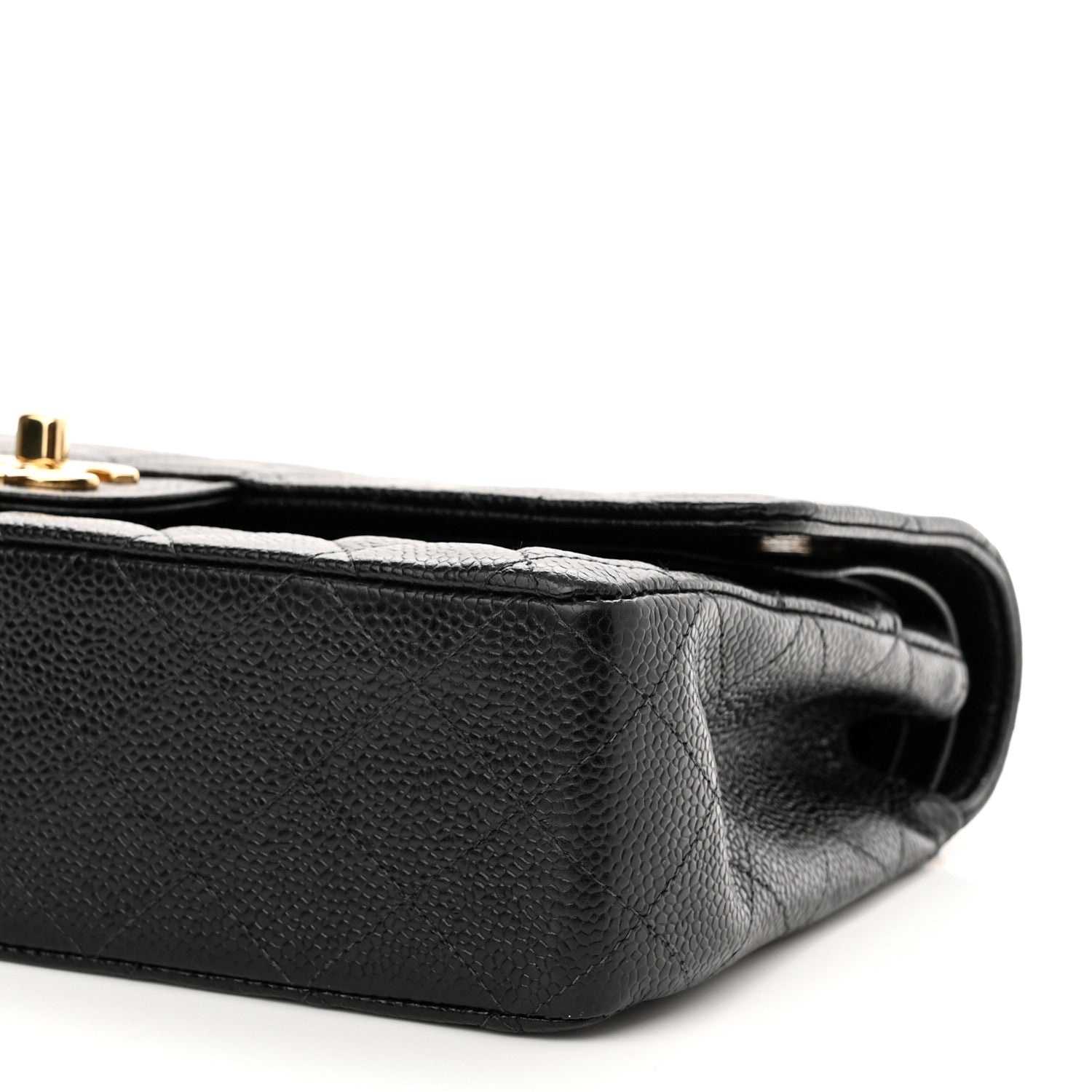 Chanel Caviar Quilted Medium Double Flap Black 10 of 10