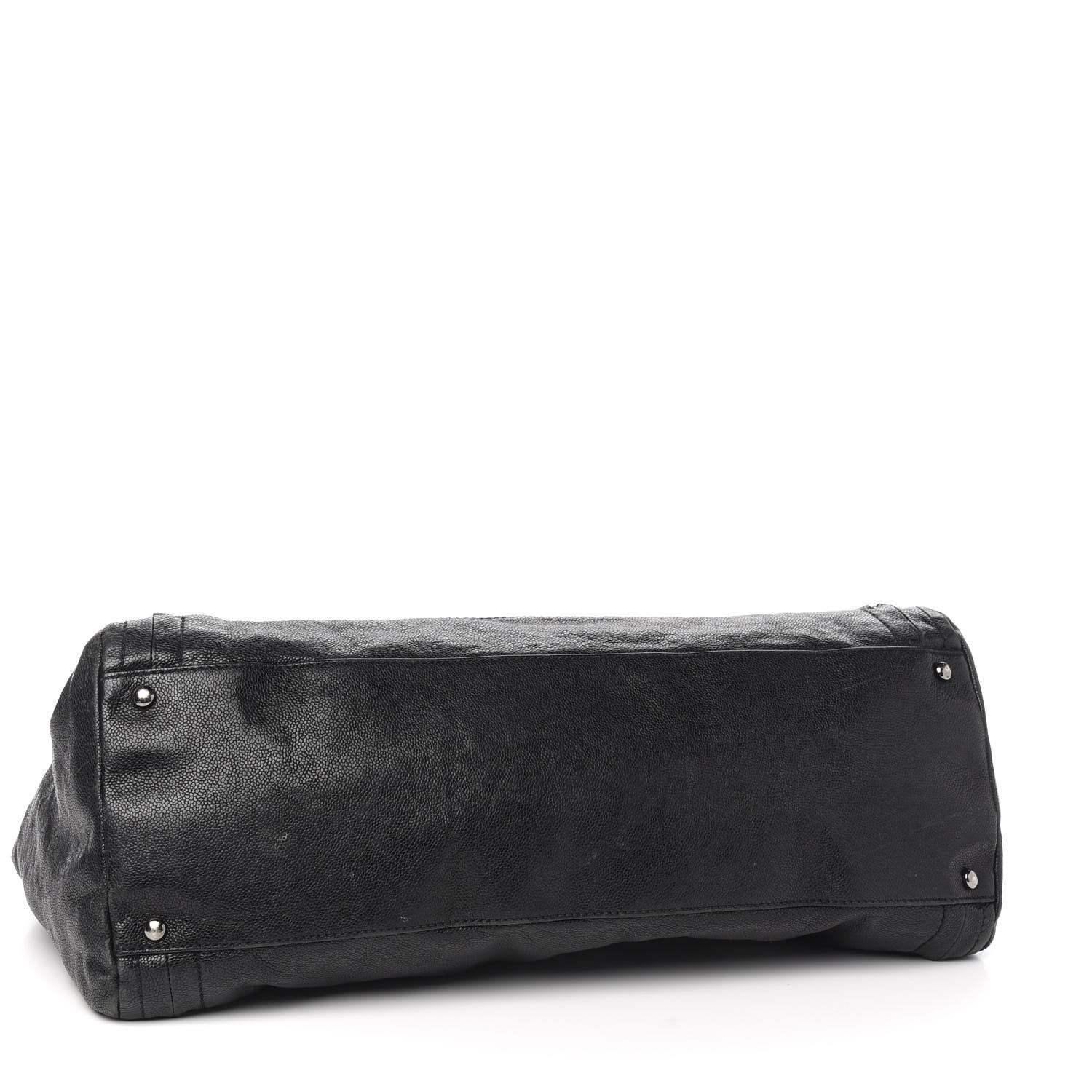 Chanel Glazed Caviar East West Modern Chain Tote Black 3 of 13