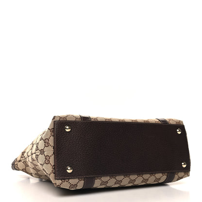 Gucci Monogram Medium Abbey Tote Brown 4 of 10