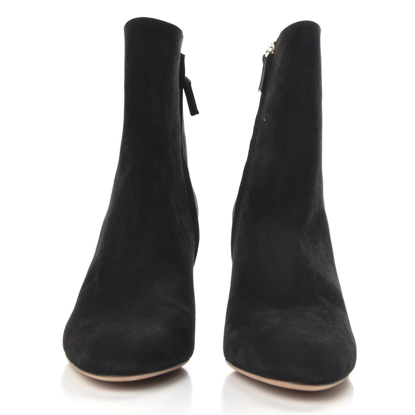 Suede Killer Stud Ankle Boots 40 Black