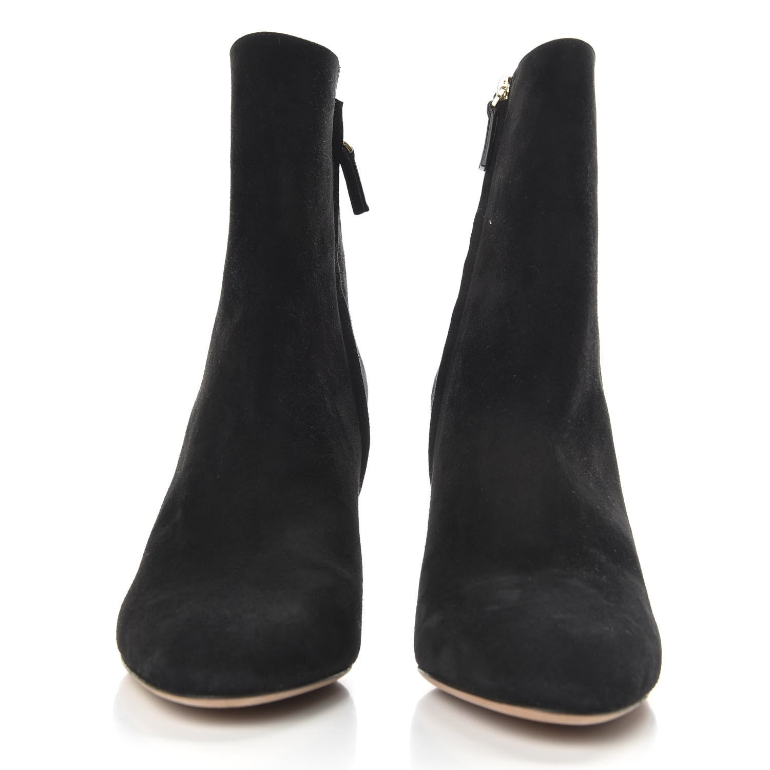Valentino Garavani Suede Killer Stud Ankle Boots 40 Black 2 of 9