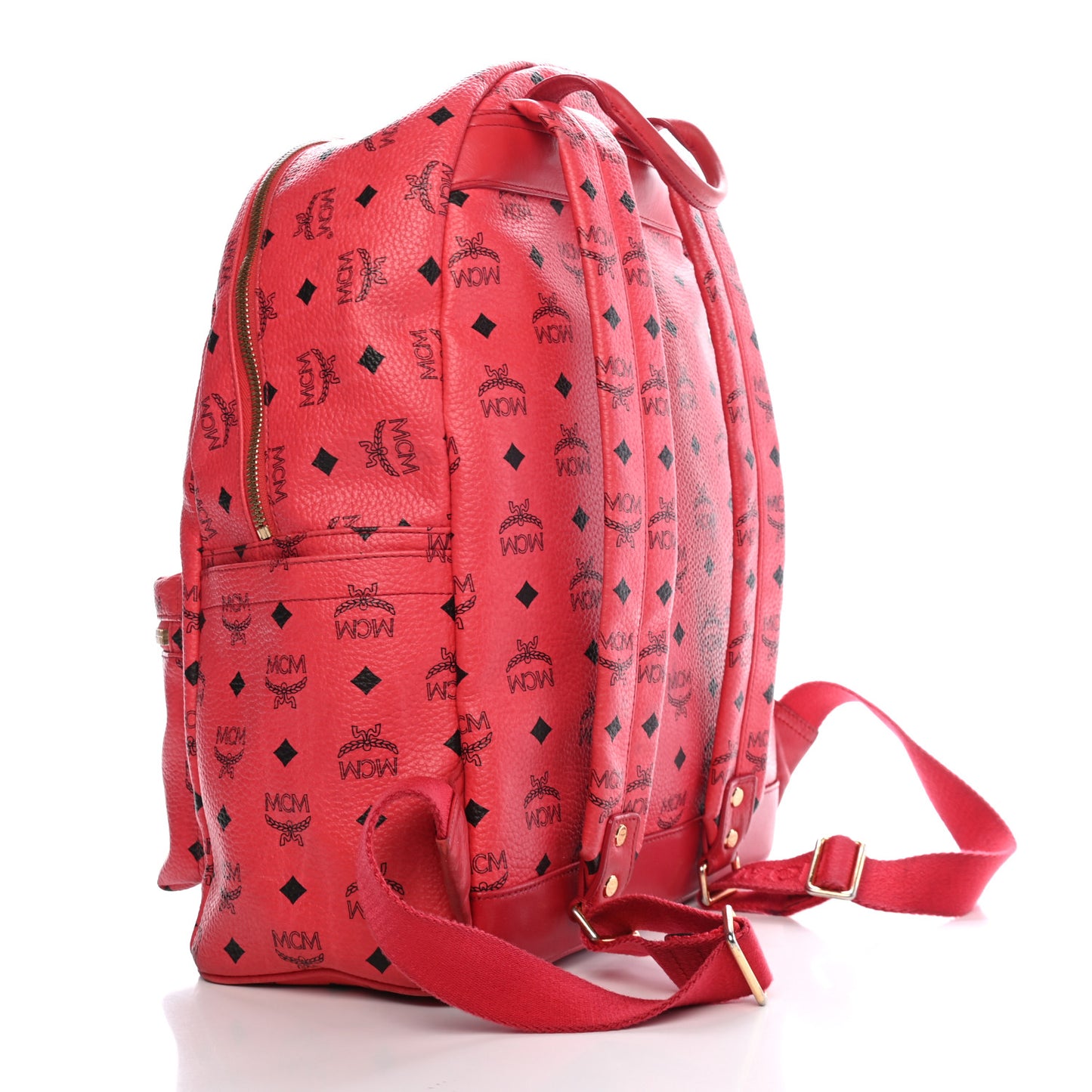 Visetos Medium Sprinkle Stud Stark Backpack Corail