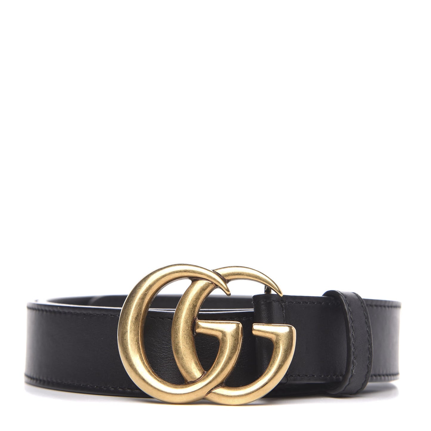 Calfskin Double G 30mm Belt 90 36 Black