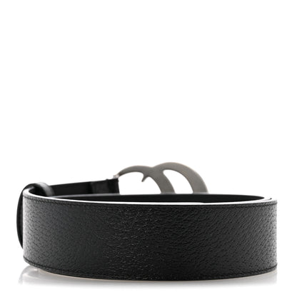 Gucci Textured Calfskin Double G 40mm Belt 95 38 Black 95 38 Black 2 of 8