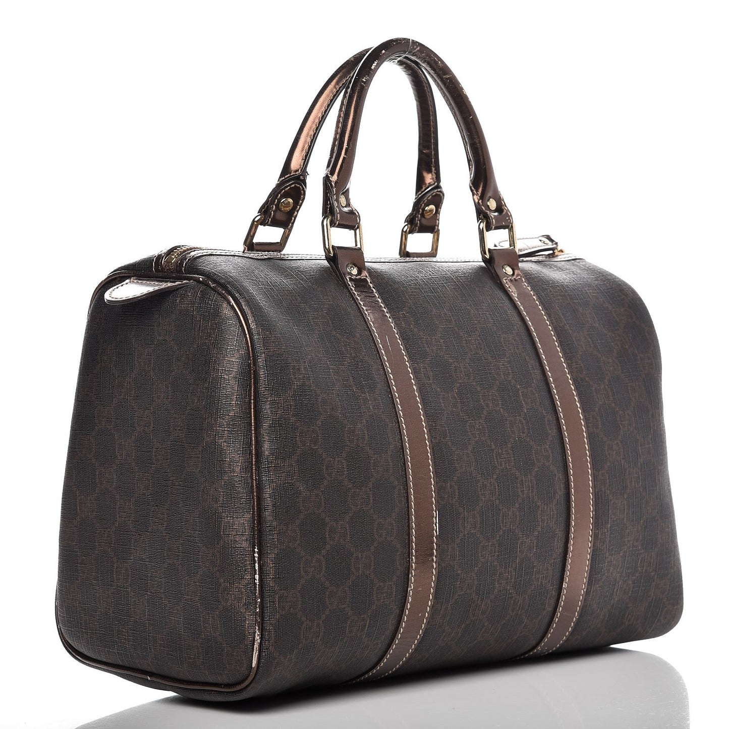 Metallic Monogram GG Plus Boston Tote Bronze