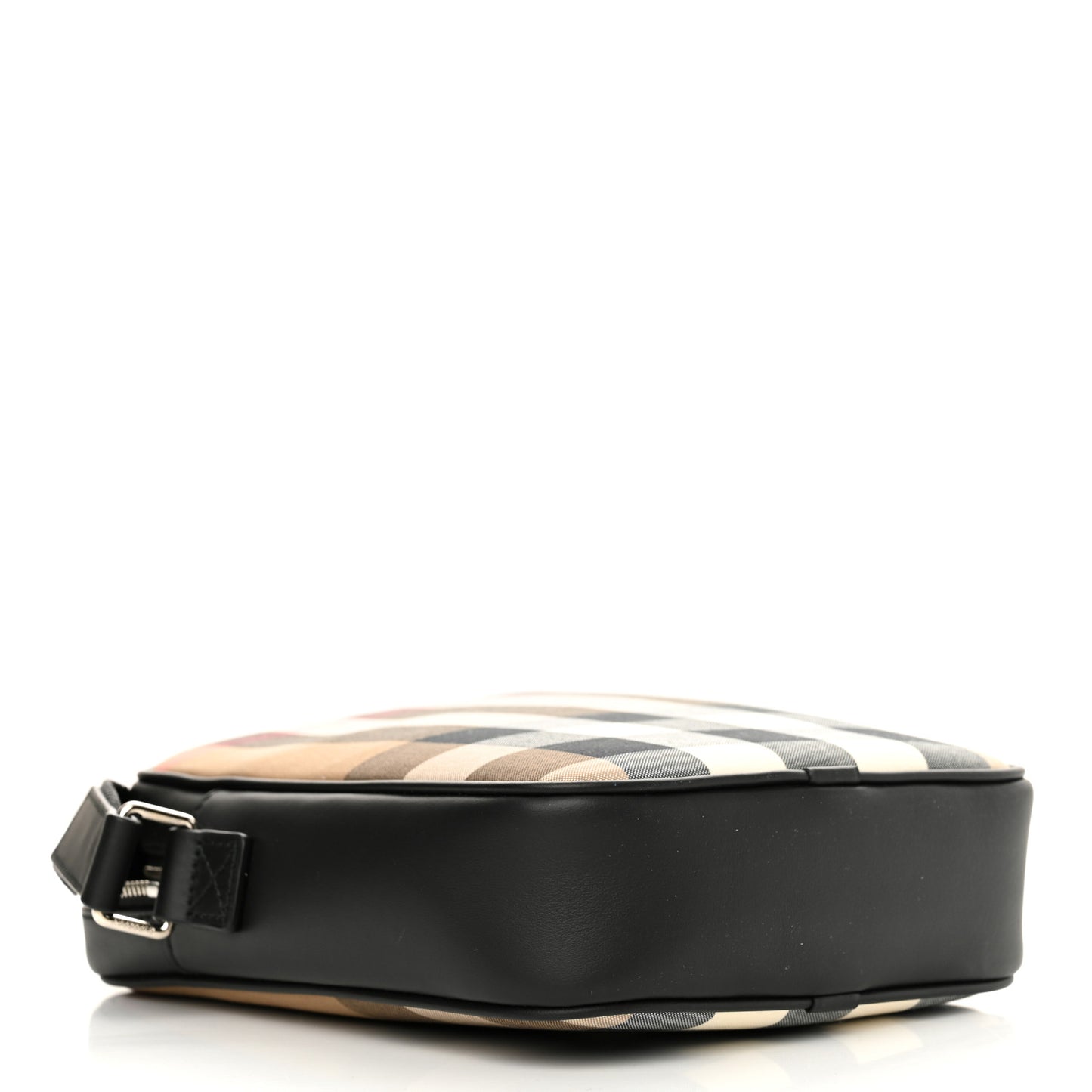 Canvas Super Exploded Check Vertical Paddy Camera Bag Taupe Brown