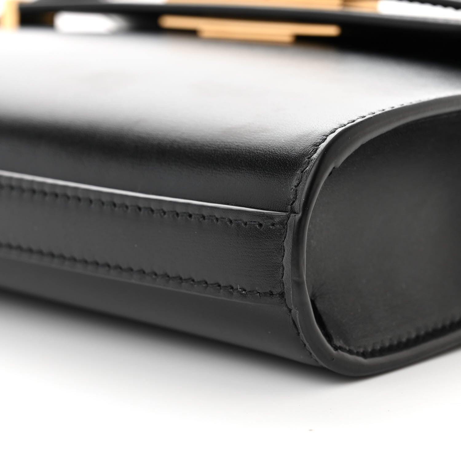 Saint Laurent Smooth Calfskin Mini Manhattan Shoulder Bag Black 9 of 11