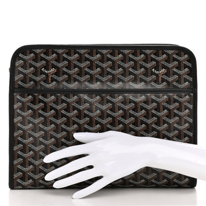 Goyard Goyardine Jouvence GM Toiletry Pouch Black 2 of 6