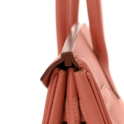 Hermes Togo Birkin 30 Rose Thé 17 of 18