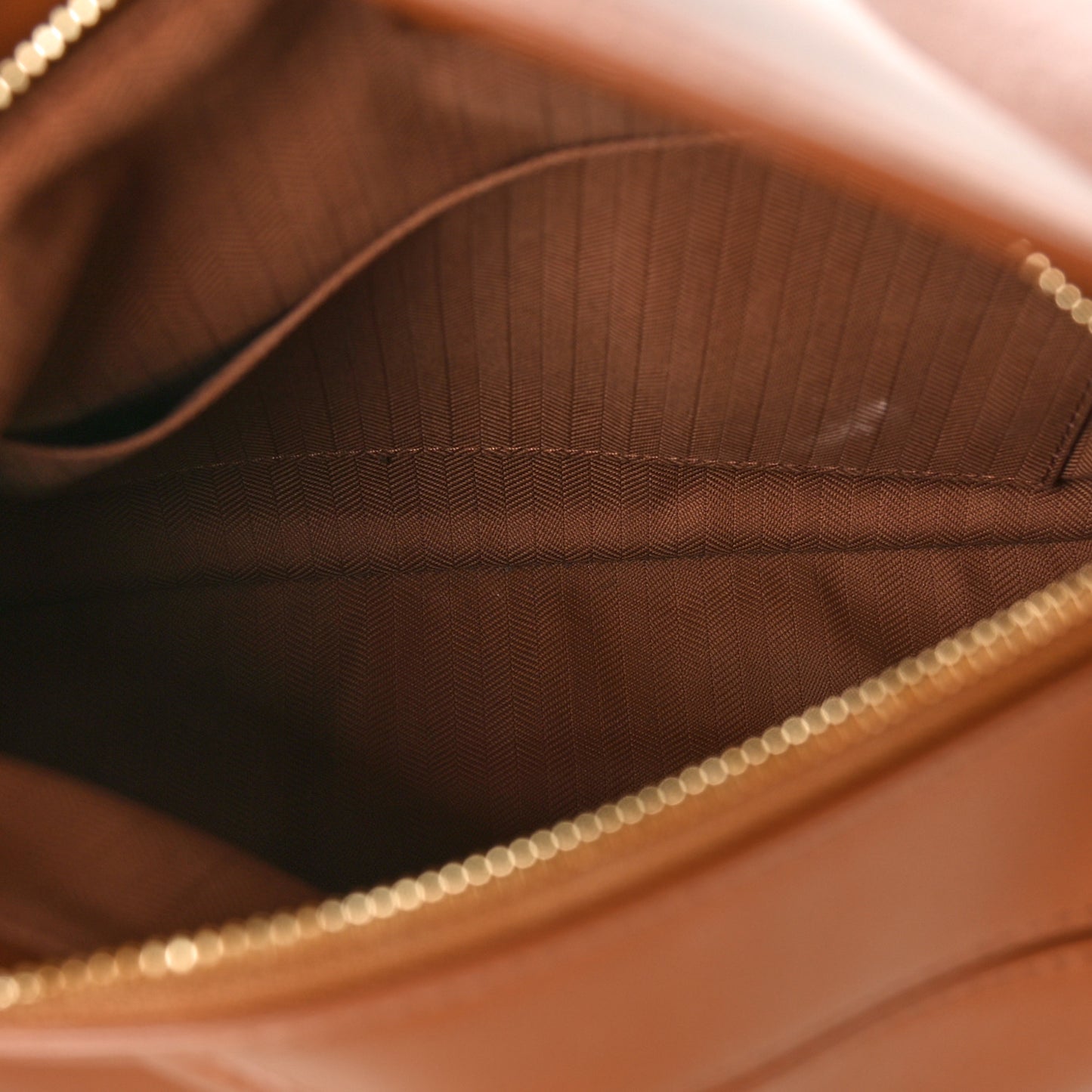 Satin Calfskin Small Puzzle Bag Pecan