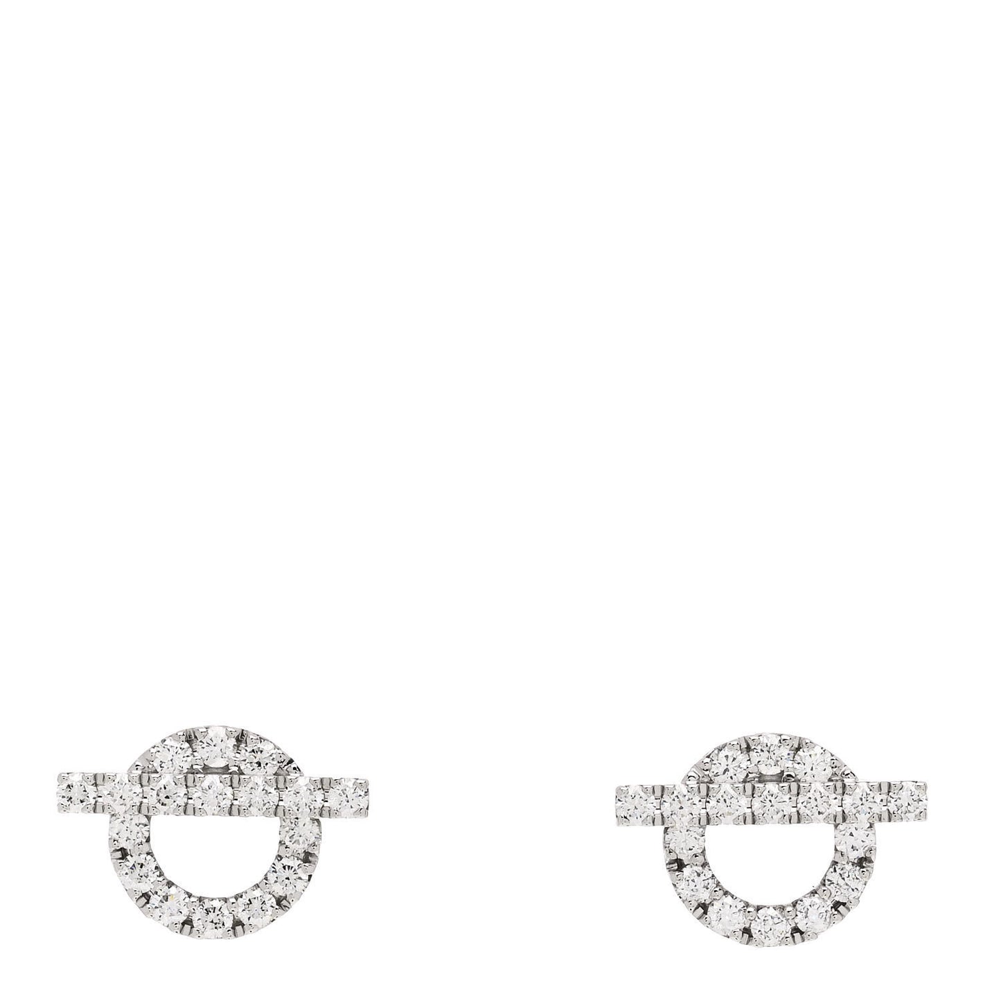 18K White Gold Diamond Finesse Earrings