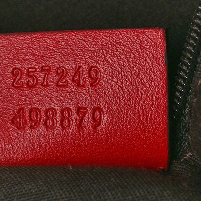 Gucci Monogram Small Jolicoeur Tote Red 7 of 11