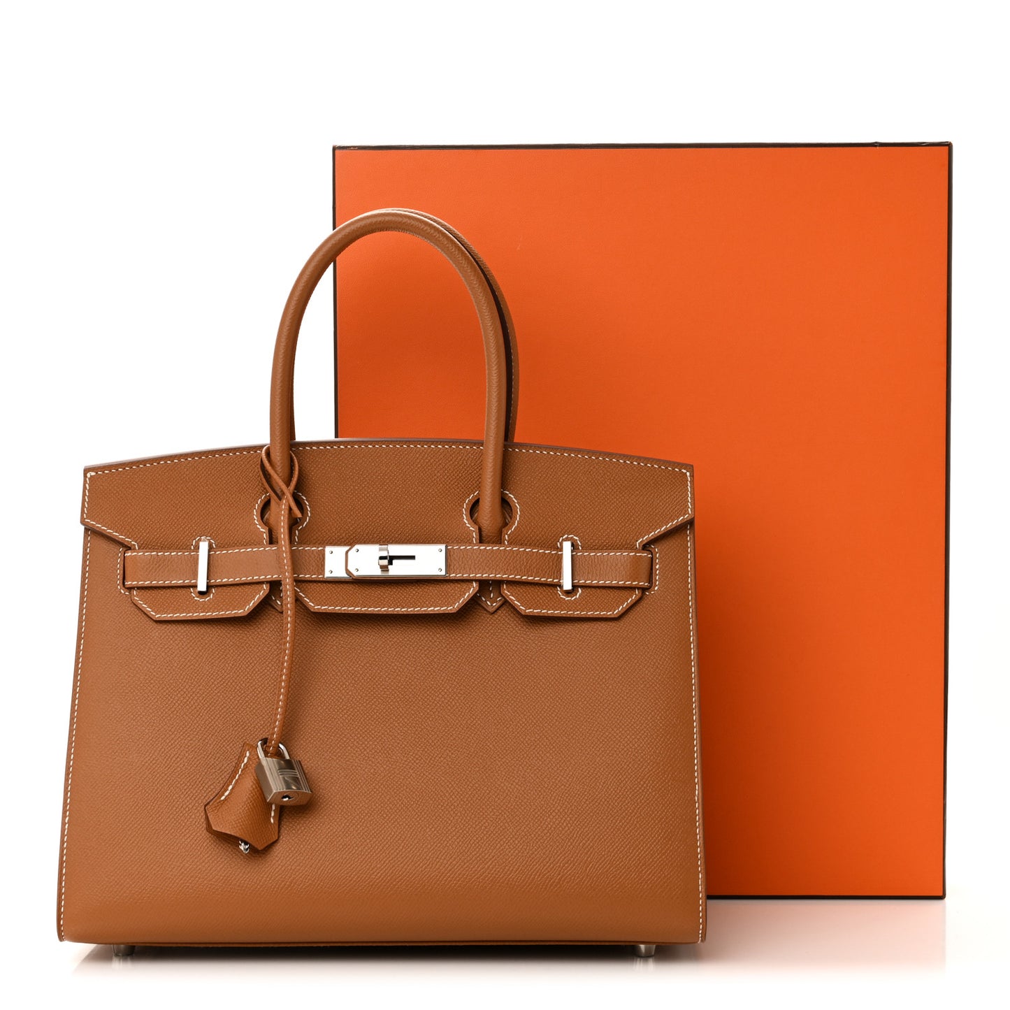 Epsom Birkin Sellier 30 Gold