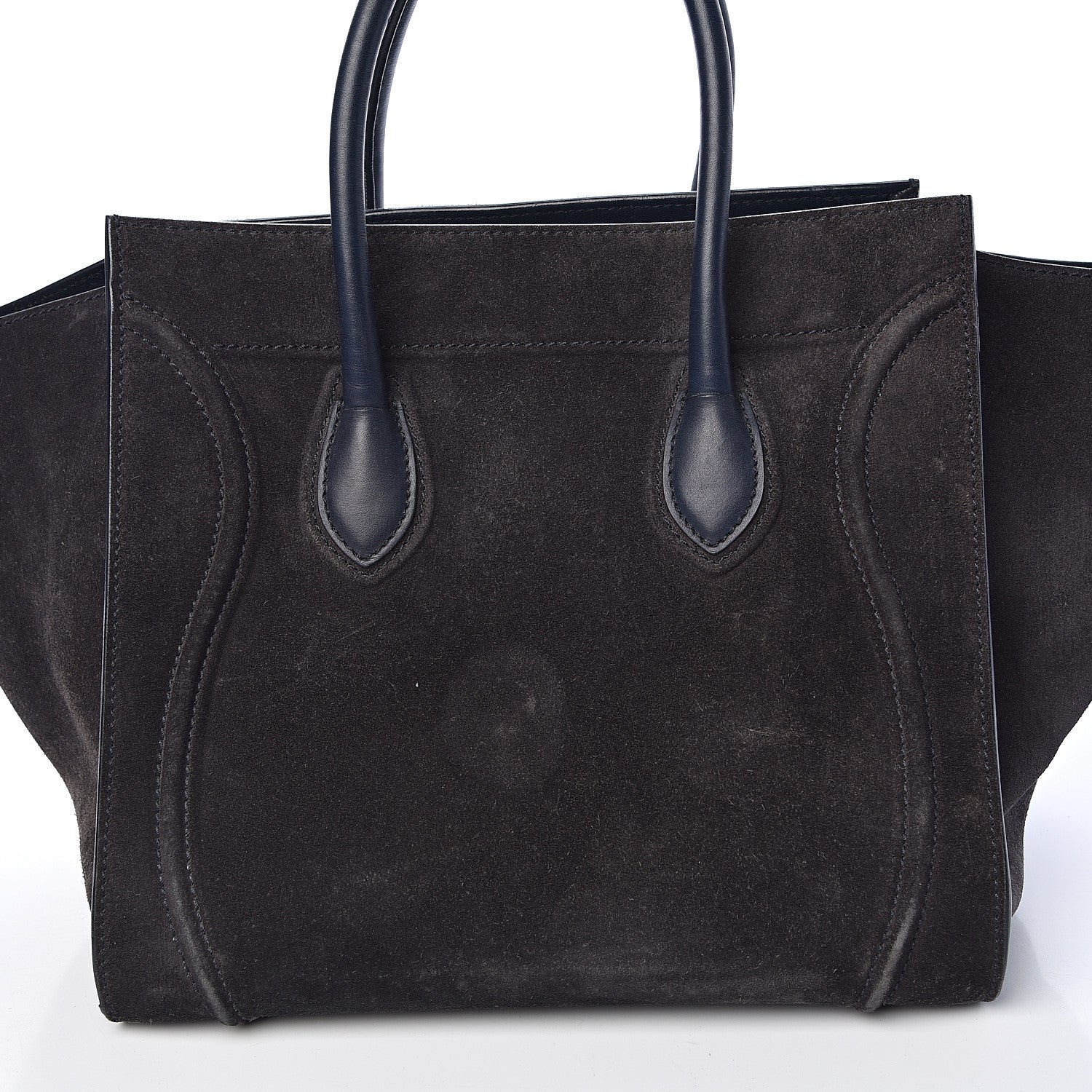Celine Suede Medium Phantom Luggage Anthracite 17 of 22