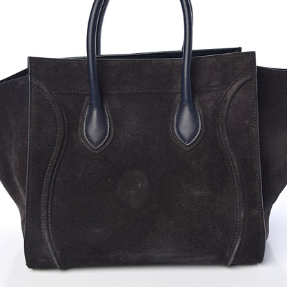 Celine Suede Medium Phantom Luggage Anthracite 17 of 22