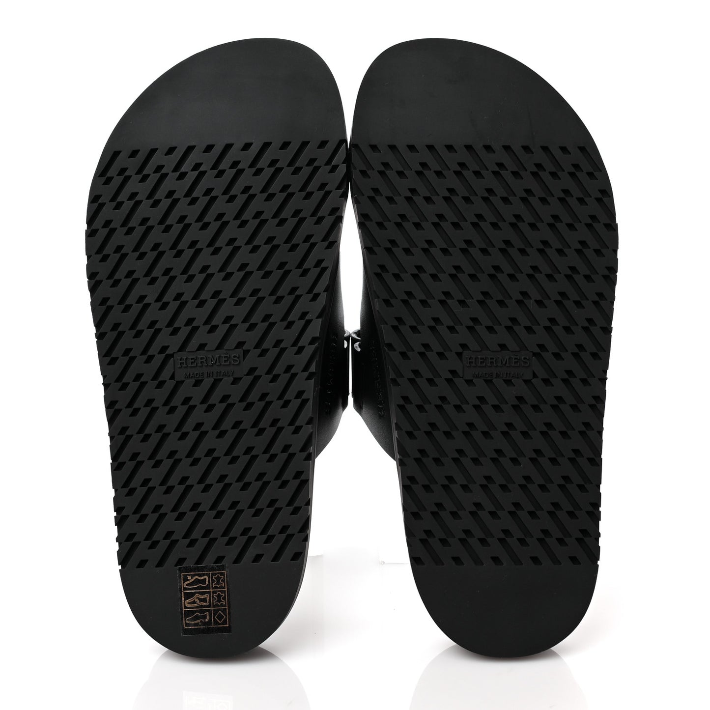 Calfskin Womens Chypre Sandals 36.5 Black
