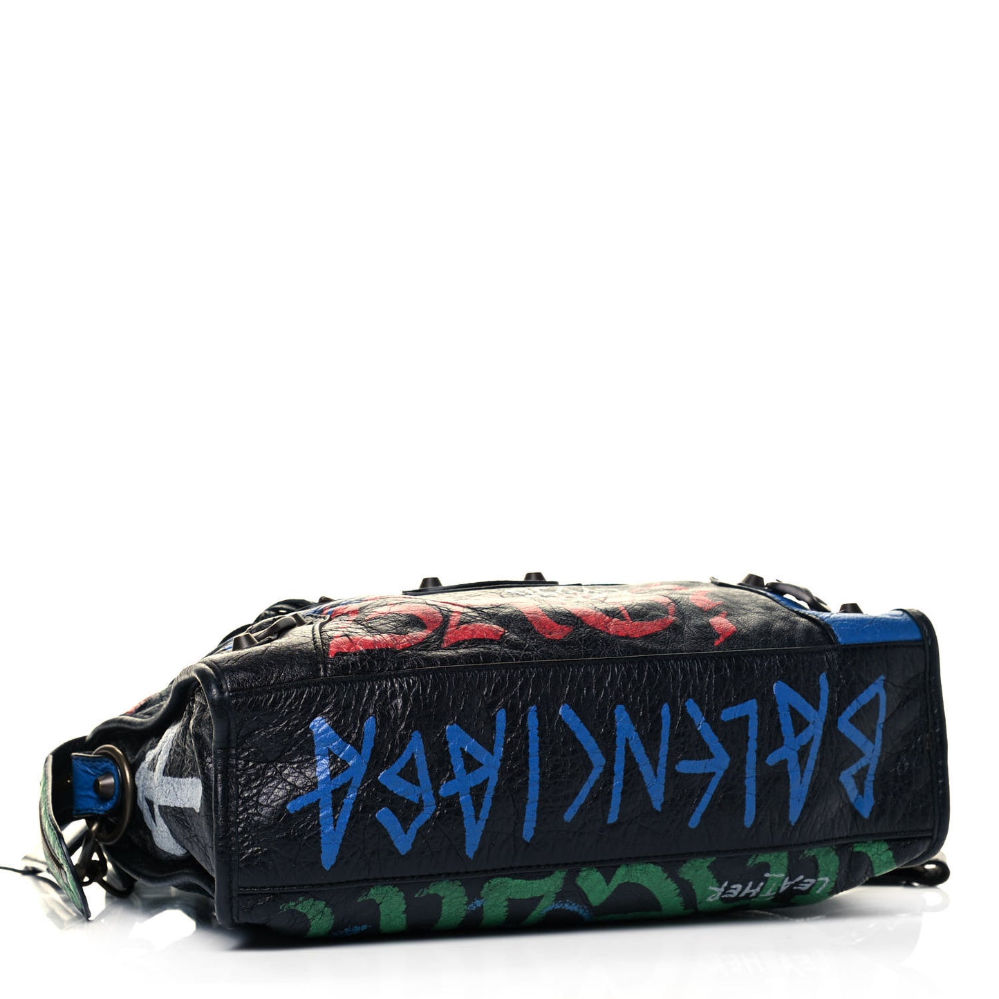 Agneau Graffiti All Over Classic Hardware S City Black Vert Rouge