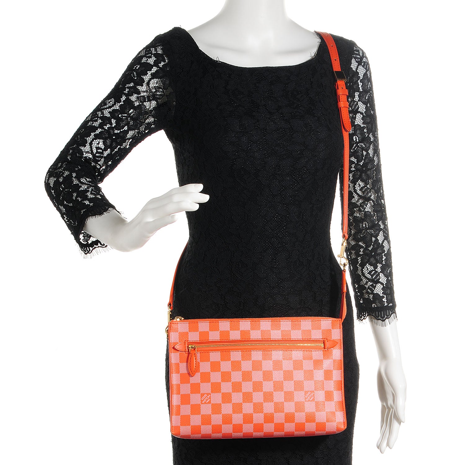 Louis Vuitton Damier Couleur Modul Piment 2 of 7