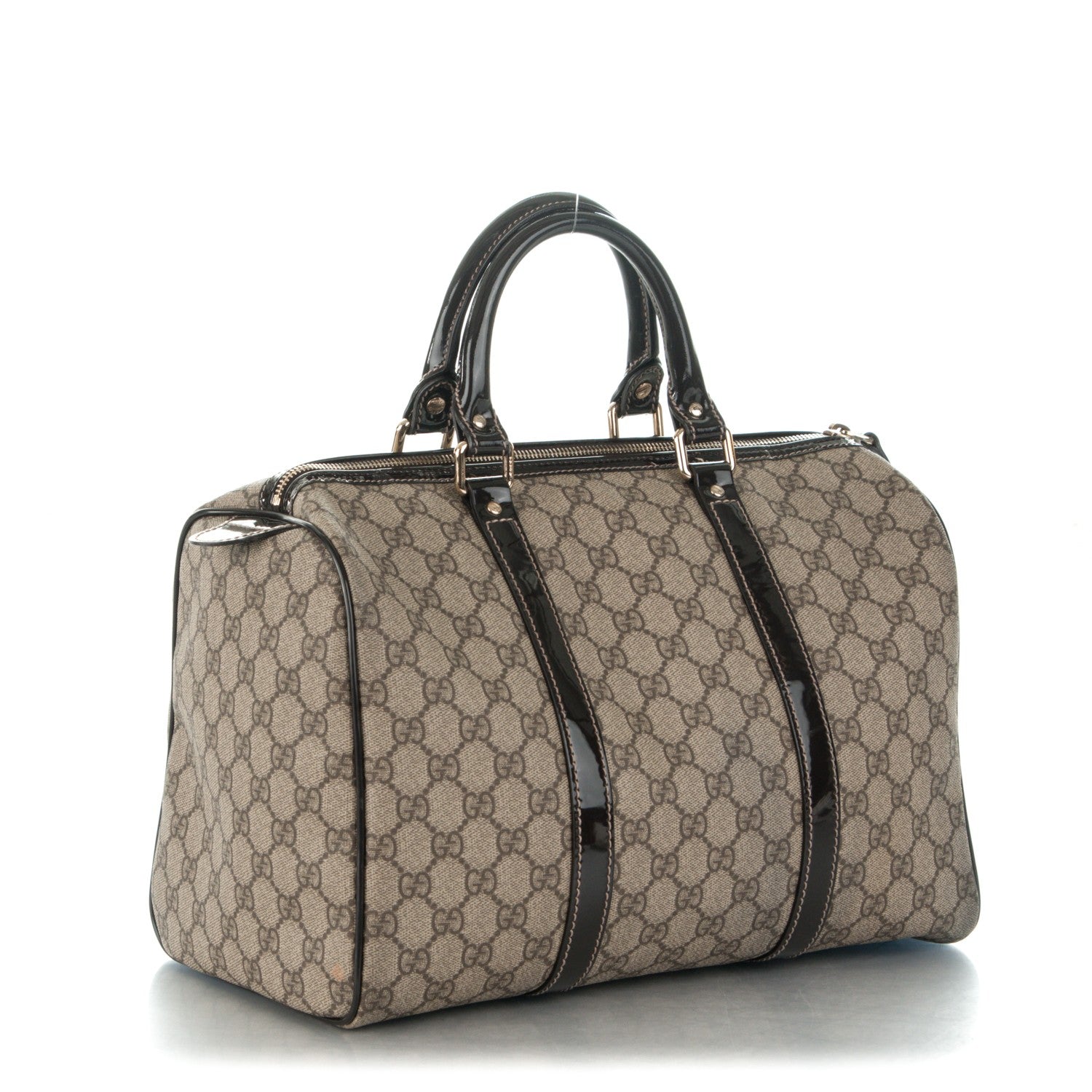Gucci GG Plus Monogram Medium Joy Boston Dark Brown 3 of 7