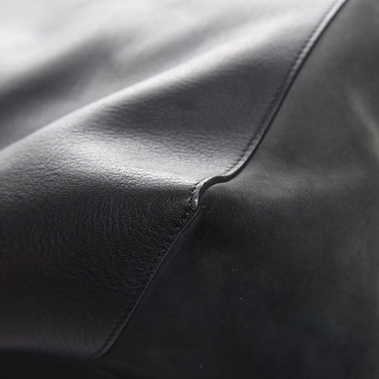 Celine Smooth Calfskin Nubuck Medium Horizontal Cabas Phantom Black 13 of 15