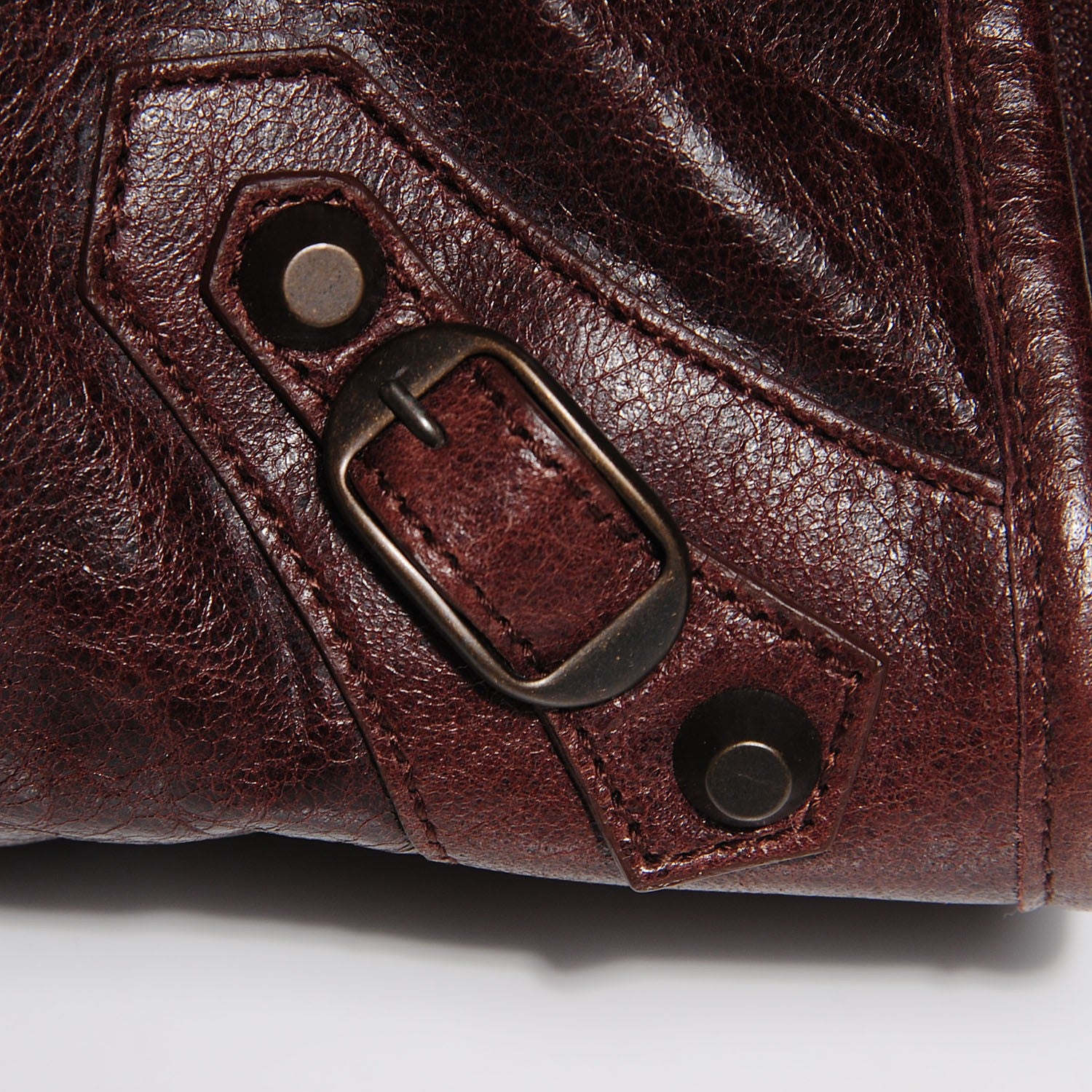 Balenciaga Agneau Classic Hardware City Cigare Fonce 6 of 15