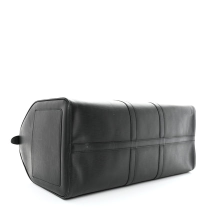Louis Vuitton Epi Keepall 55 Black 4 of 12