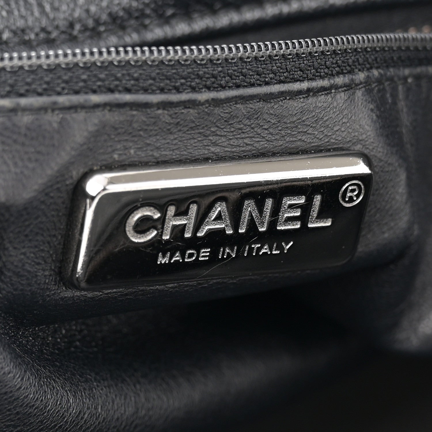 Chanel Smooth Calfskin Medium Luxe Ligne Bowler Black 6 of 13