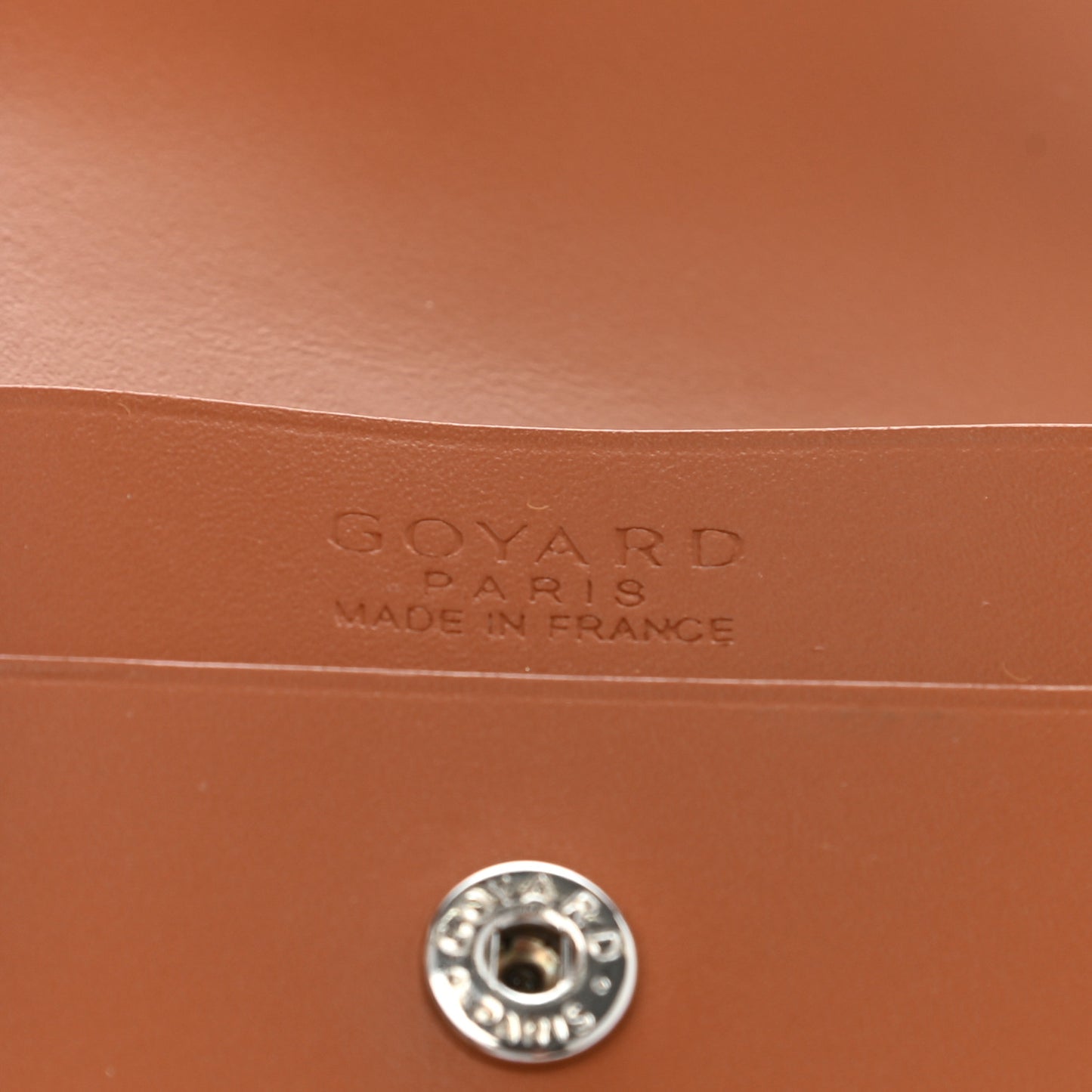 Goyardine Coin Pouch Black Gold