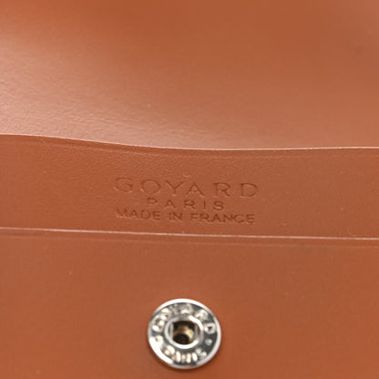 Goyard Goyardine Coin Pouch Black Gold 6 of 6