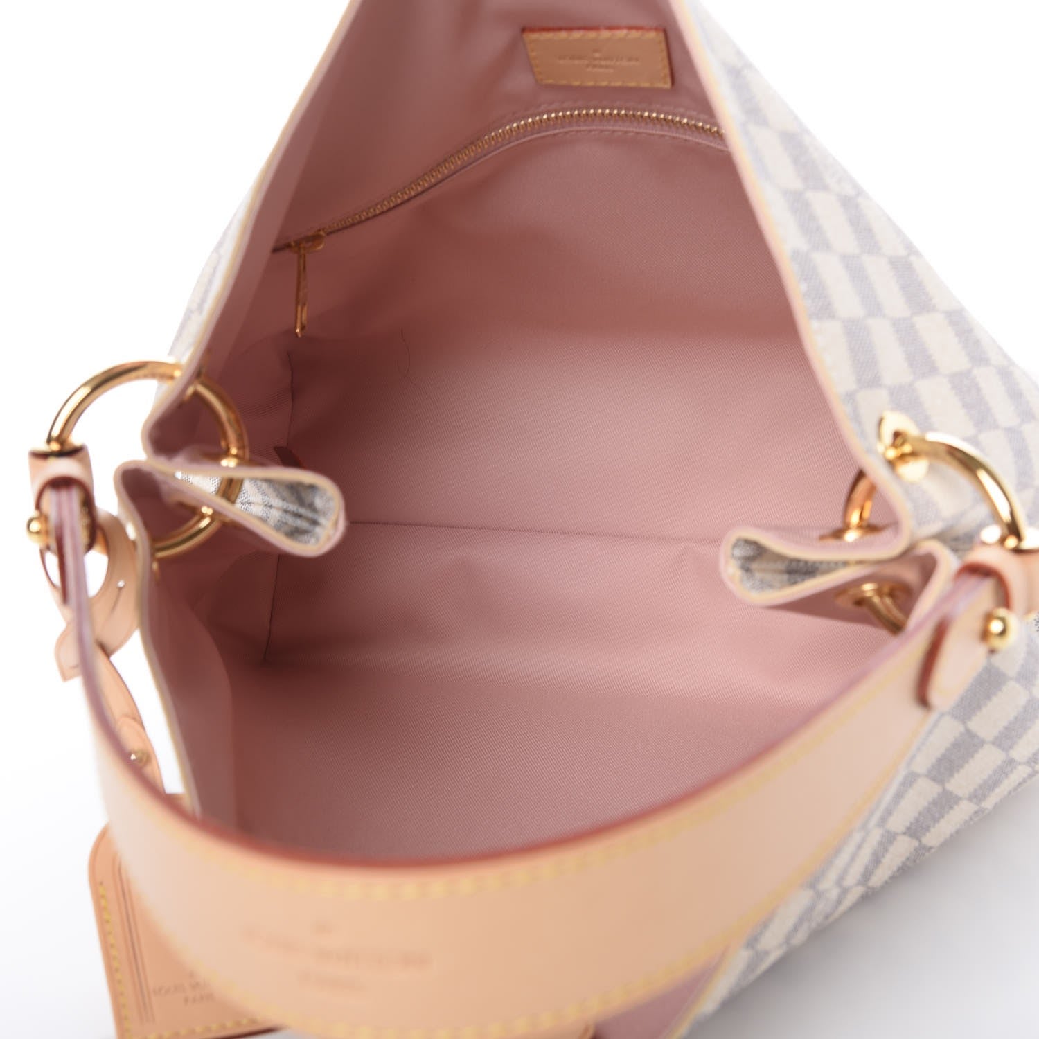 Louis Vuitton Damier Azur Graceful PM Rose Ballerine 5 of 9