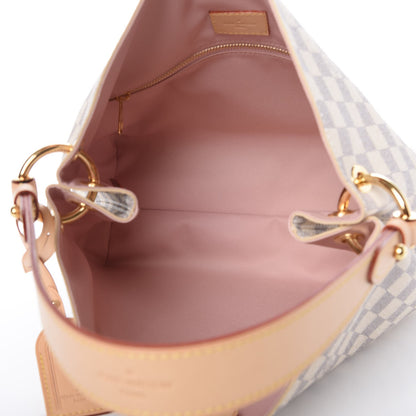 Louis Vuitton Damier Azur Graceful PM Rose Ballerine 5 of 9