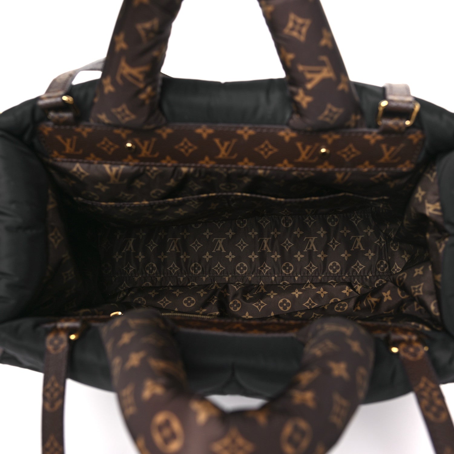 Louis Vuitton Econyl Monogram Pillow Giant Onthego MM Black 5 of 8