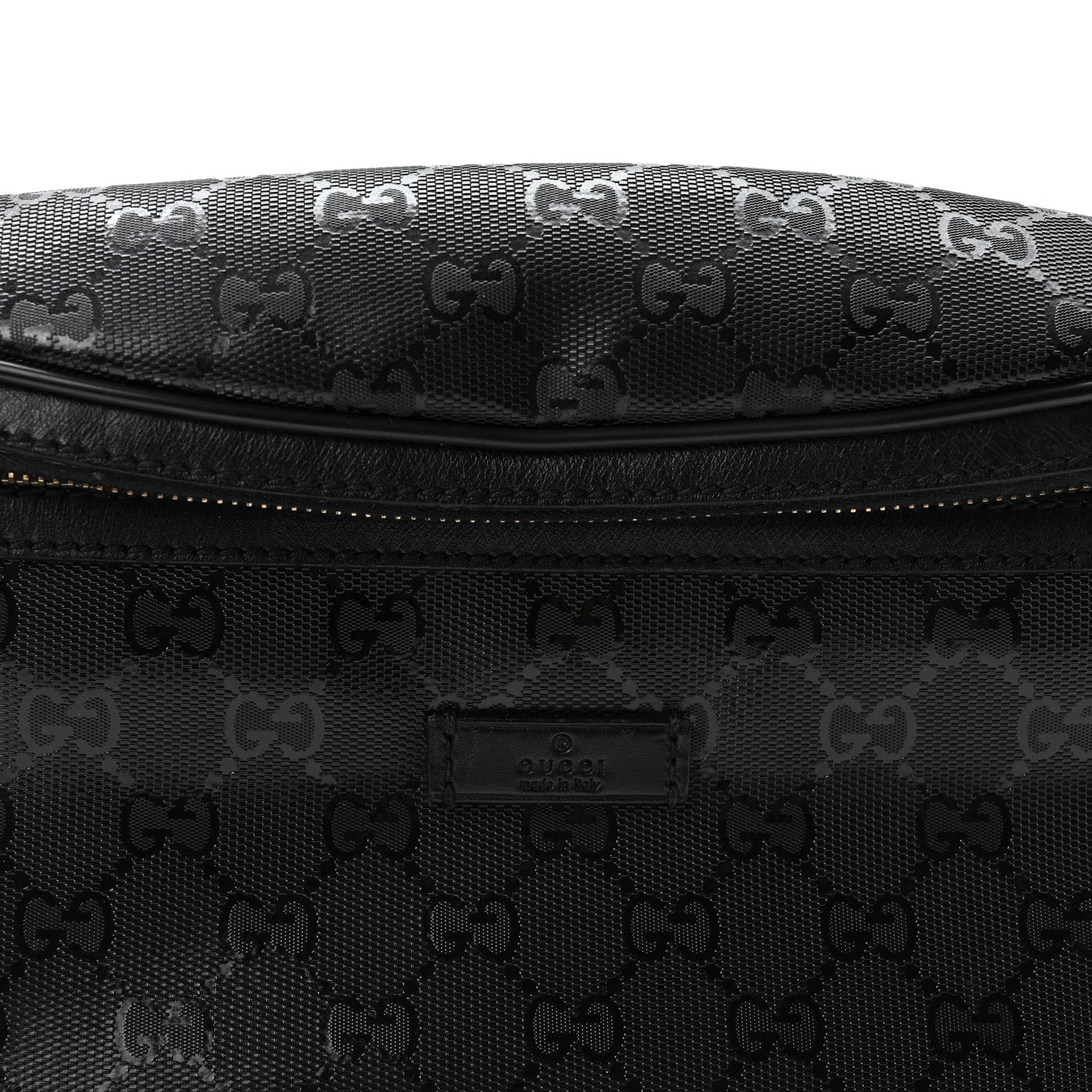 Gucci Imprime Monogram Belt Bag Black 8 of 10